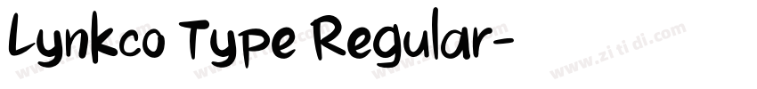 Lynkco Type Regular字体转换